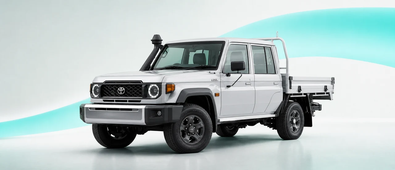 2026 Toyota LandCruiser 70 GXL Double Cab Chassis Automatic